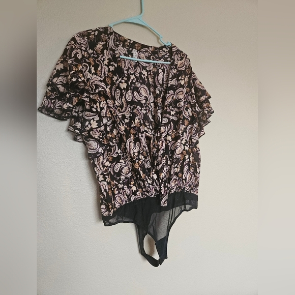 Free People Tops Call Me Later Bodysuit - Picture 2 of 10
